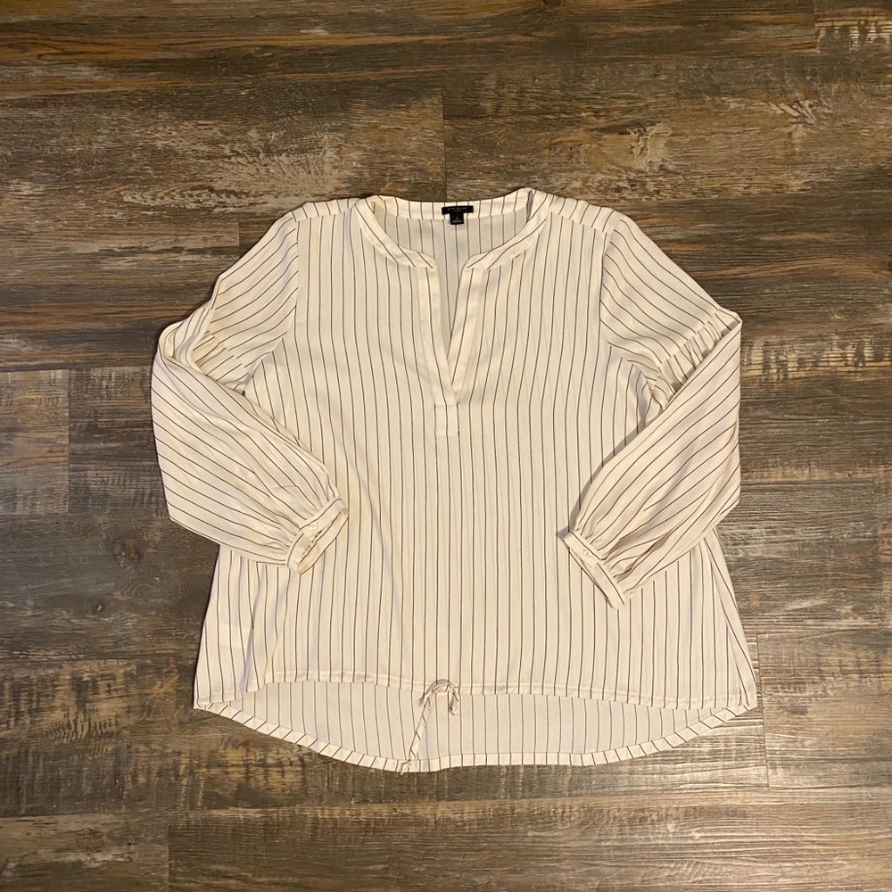 Ann Taylor Striped Blouse